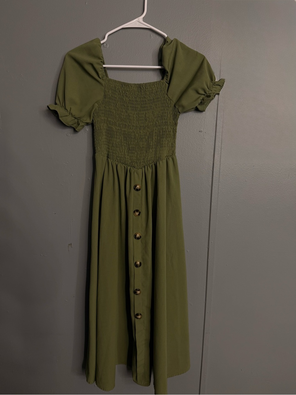 SHEIN Green Dress